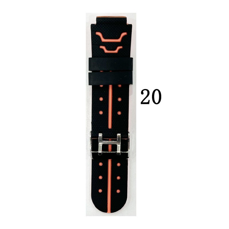 Wangzhou Watch Accessories Phone Strap Children Smart Watchband Silicone Watchband Smart Phone 16Mm Rubber Watchband - Image 1